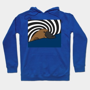 Platypus Vintage Retro Hoodie